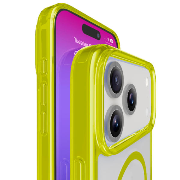 Husă pentru smartphone iPhone 17 Pro Max MagSafe Back / TPU / Lime photo 5