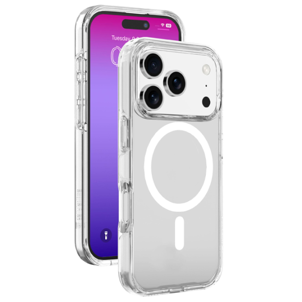 Husă pentru smartphone iPhone 17 Pro Max MagSafe Back / TPU / Transparent photo 4