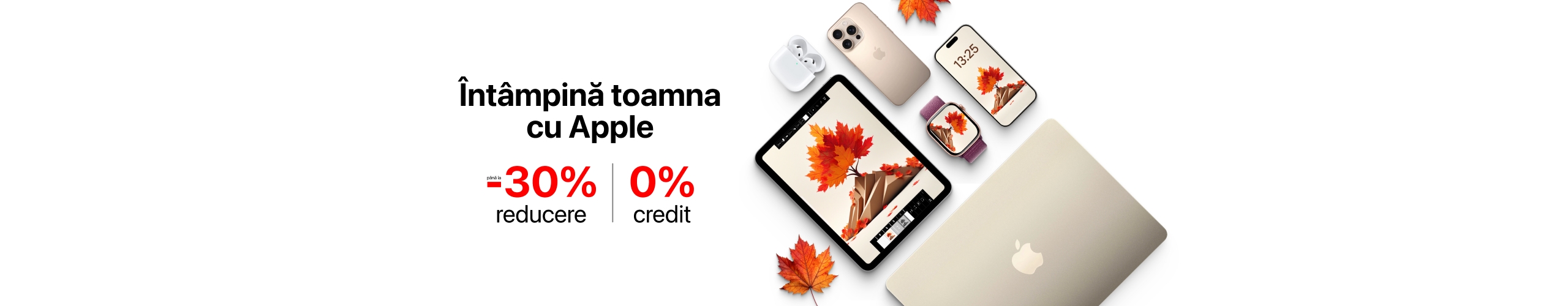 Merele preferate cu până la 30% reduceri!