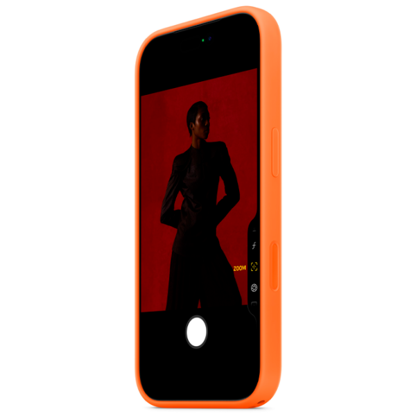 Husă pentru smartphone iPhone 17 Pro Back / Silicon / Orange photo 4