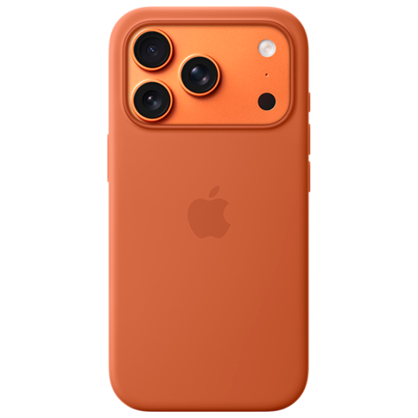 Husă pentru smartphone iPhone 17 Pro Back / Silicon / Terra Cotta photo 1