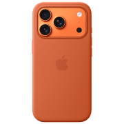 photo Husă pentru smartphone iPhone 17 Pro Back / Silicon / Terra Cotta
