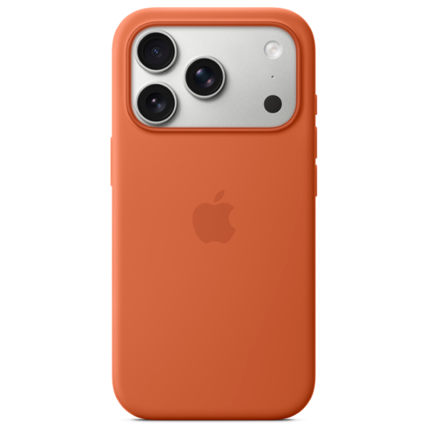 Husă pentru smartphone iPhone 17 Pro Back / Silicon / Terra Cotta photo 2