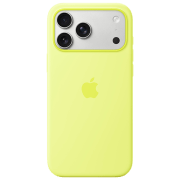 photo Husă pentru smartphone iPhone 17 Pro Max MagSafe Back / Silicon / Neon Yellow