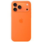 photo Husă pentru smartphone iPhone 17 Pro Max MagSafe Back / Silicon / Orange