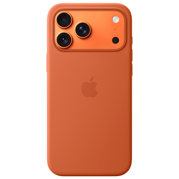Husă pentru smartphone iPhone 17 Pro Max MagSafe Back / Silicon / Terra Cotta photo 1