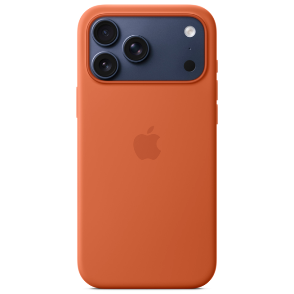 Husă pentru smartphone iPhone 17 Pro Max MagSafe Back / Silicon / Terra Cotta photo 2
