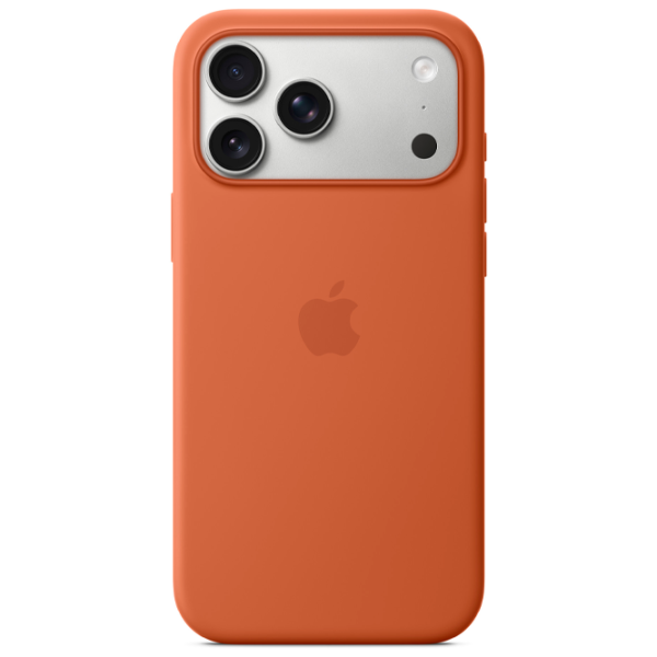 Husă pentru smartphone iPhone 17 Pro Max MagSafe Back / Silicon / Terra Cotta photo 3