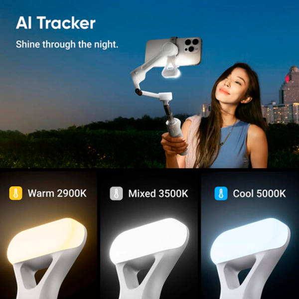 Стабилизатор Insta360 Flow 2 AI Tracking Module Kit Stone Gray photo 7