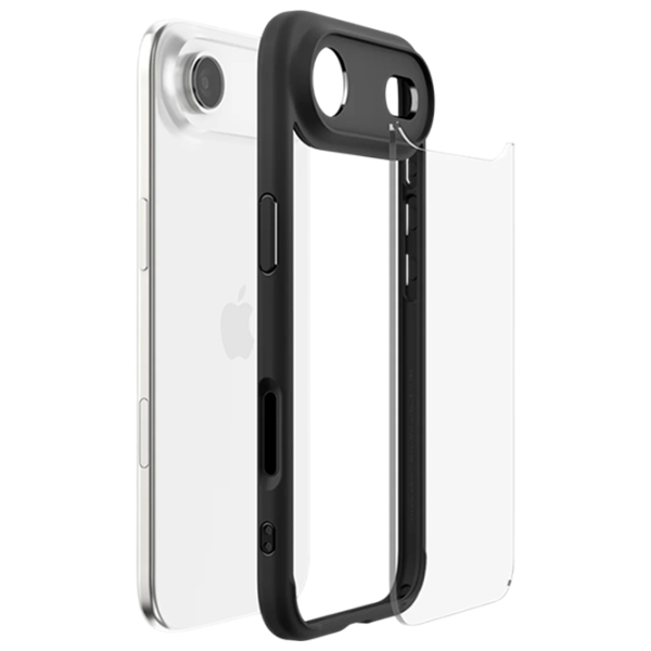 Husă pentru smartphone iPhone Air MagSafe Back / TPU / Black Matt photo 4
