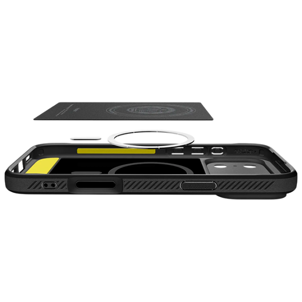 Husă pentru smartphone iPhone 17 Pro Max MagSafe Back / TPU / Black Matt photo 5