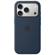 photo Husă pentru smartphone iPhone 17 Pro Back / Silicon / Midnight