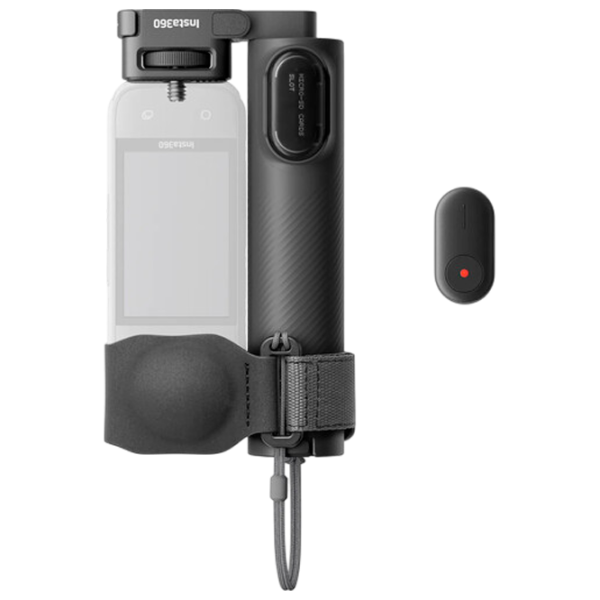 Selfie Stick Insta360 Foldable 2-in-1 Remote Kit Black photo 1