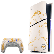 photo Consolă pentru jocuri Sony PlayStation 5 Slim Disc Edition Ghost of Yōtei 1 TB / Gold