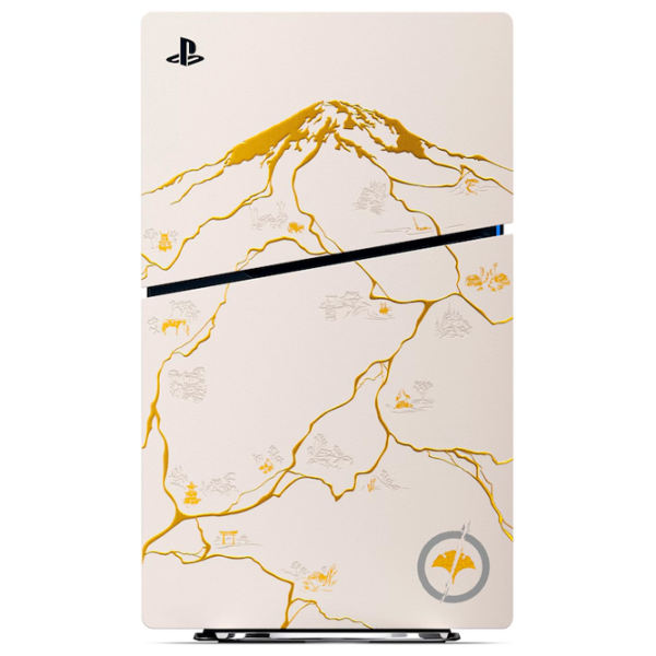 Consolă pentru jocuri Sony PlayStation 5 Slim Disc Edition Ghost of Yōtei 1 TB / Gold photo 3