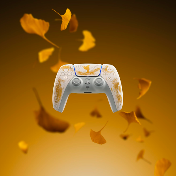 Gamepad Sony DualSense Ghost of Yotei Limited Edition Fără fir / Gold photo 6