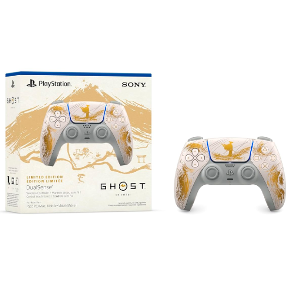 Gamepad Sony DualSense Ghost of Yotei Limited Edition Fără fir / Gold photo 7