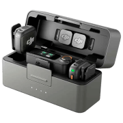 photo Microfon DJI Mic 3 (2 TX + 1 RX + Charging Case) Black
