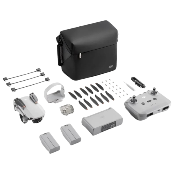 Dronă DJI Mini 4K Fly More Combo Profesional 15 km/h Gray photo 8