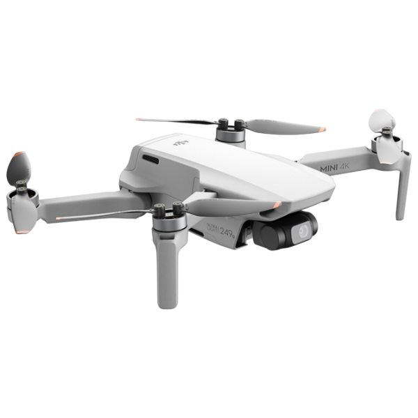 Dronă DJI Mini 4K Standard Set Profesional 15 km/h Gray photo 1