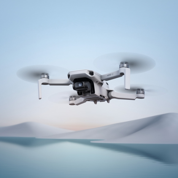 Dronă DJI Mini 4K Standard Set Profesional 15 km/h Gray photo 4