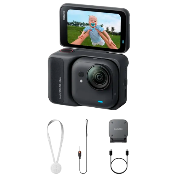 Экшн-камера Insta360 GO Ultra Standard Bundle  Midnight Black photo 7