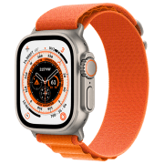 photo Apple Watch Ultra 49 mm Titanium/ Orange Alpine