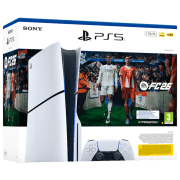 photo Consolă pentru jocuri Sony PlayStation 5 Slim Disc FC26 Bundle 1 TB / White