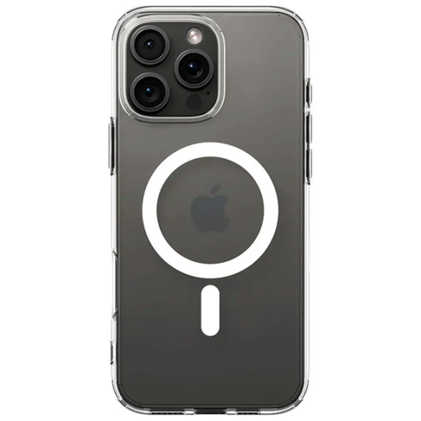 Husă pentru smartphone iPhone 16 Pro Max MagSafe Back / TPU / Black Matt photo 2