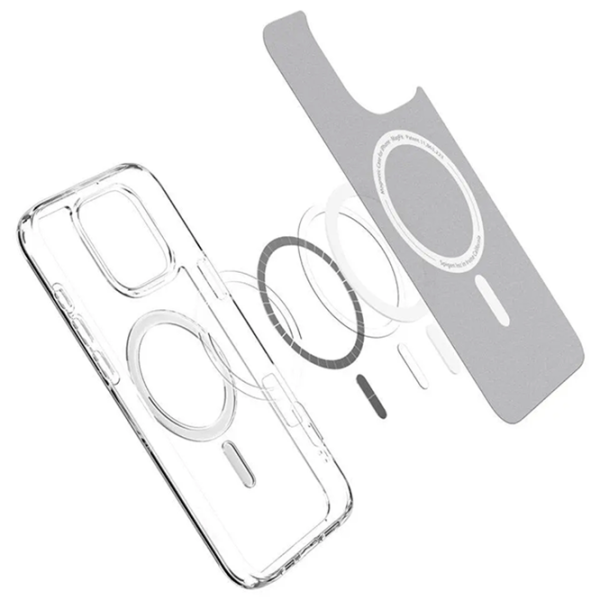 Husă pentru smartphone iPhone 16 Pro Max MagSafe Back / TPU / Black Matt photo 4