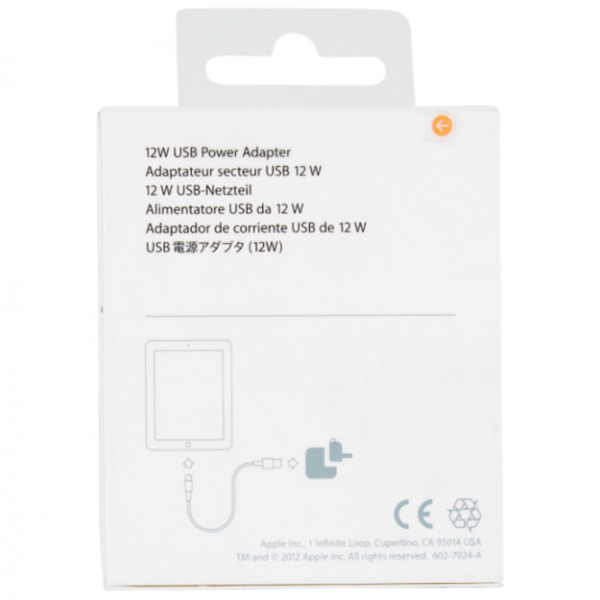 Adaptor de rețea Apple MD836ZM/A 12 W / White photo 5