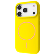 photo Husă pentru smartphone iPhone 17 Pro Max MagSafe Back / TPU / Yellow
