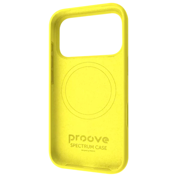Husă pentru smartphone iPhone 17 Pro MagSafe Back / TPU / Yellow photo 2
