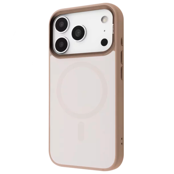 Husă pentru smartphone iPhone 17 Pro MagSafe Back / TPU / Desert Titanium photo 1