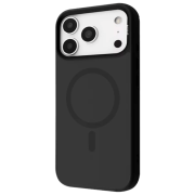 photo Husă pentru smartphone iPhone 17 Pro Max MagSafe Back / TPU / Black