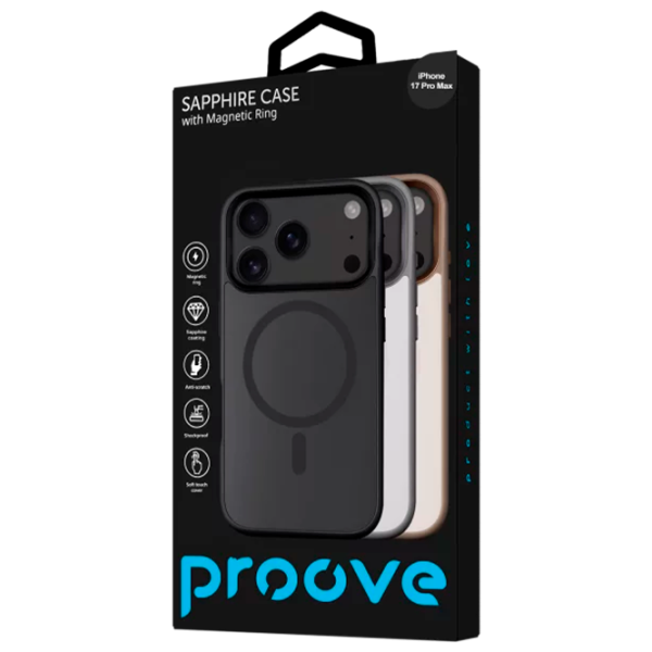 Husă pentru smartphone iPhone 17 Pro Max MagSafe Back / TPU / Black photo 3