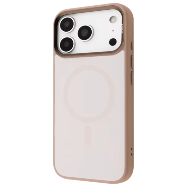 Husă pentru smartphone iPhone 17 Pro Max MagSafe Back / TPU / Desert Titanium photo 1