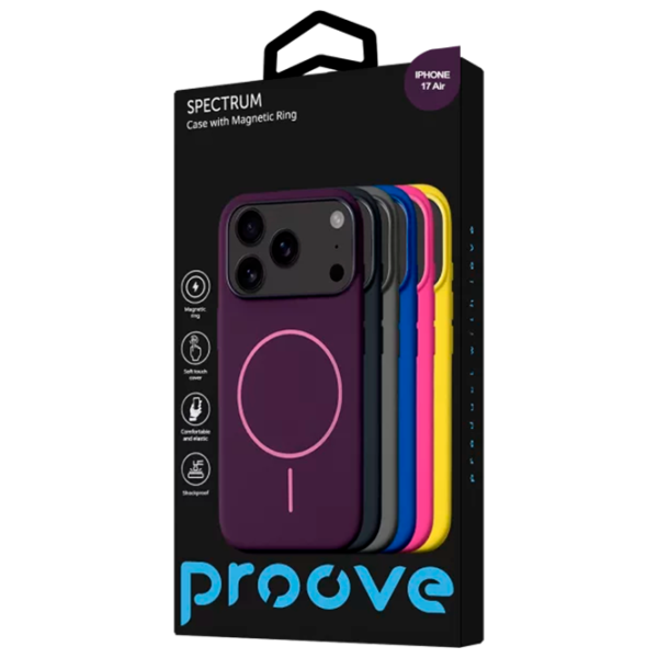 Husă pentru smartphone iPhone Air MagSafe Back / TPU / Purple photo 3