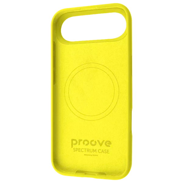 Husă pentru smartphone iPhone Air MagSafe Back / TPU / Yellow photo 2