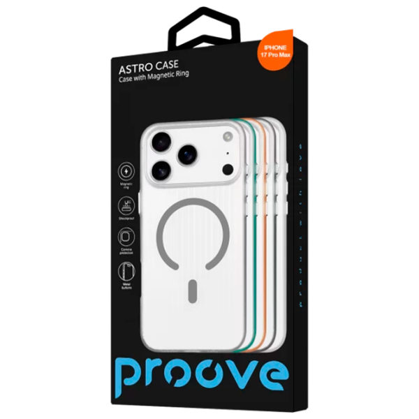 Husă pentru smartphone iPhone 17 Pro Max MagSafe Back / TPU / Transparent photo 3