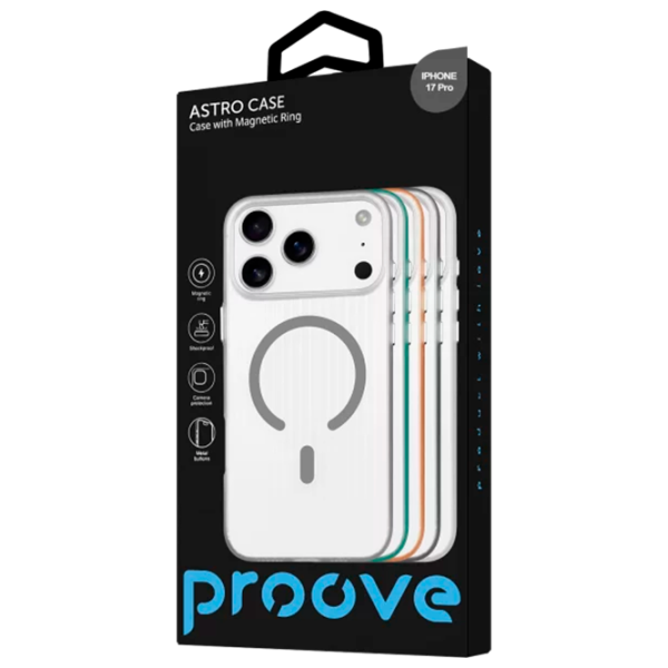 Husă pentru smartphone iPhone 17 Pro MagSafe Back / TPU / Transparent photo 3
