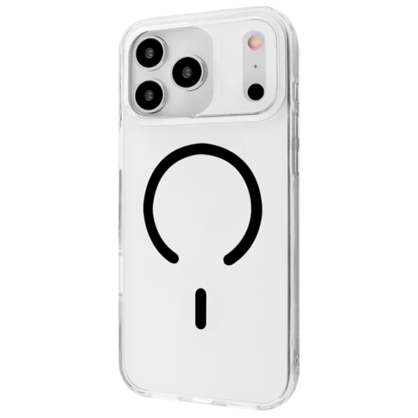 Husă pentru smartphone iPhone 17 Pro Max MagSafe Back / TPU / Transparent photo 1