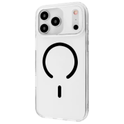 photo Husă pentru smartphone iPhone 17 Pro Max MagSafe Back / TPU / Transparent