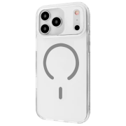 photo Husă pentru smartphone iPhone 17 Pro Max MagSafe Back / TPU / Transparent
