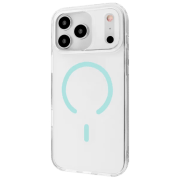 photo Husă pentru smartphone iPhone 17 Pro Max MagSafe Back / TPU / Transparent