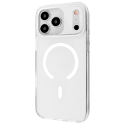 photo Husă pentru smartphone iPhone 17 Pro Max MagSafe Back / TPU / Transparent