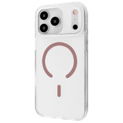photo Husă pentru smartphone iPhone 17 Pro Max MagSafe Back / TPU / Transparent