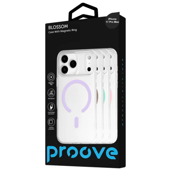 Husă pentru smartphone iPhone 17 Pro Max MagSafe Back / TPU / Transparent photo 3