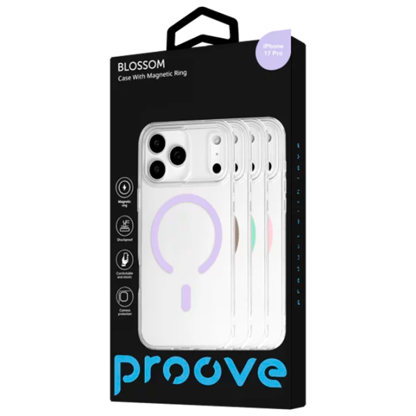 Husă pentru smartphone iPhone 17 Pro MagSafe Back / TPU / Transparent photo 3