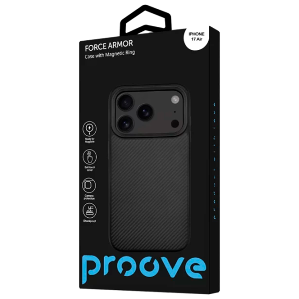 Husă pentru smartphone iPhone Air MagSafe Back / TPU / Black photo 3
